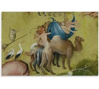 ZZYGGN GMGSW Camel de Hieronymus Bosch Arte mural Surrealismo Pintura en lienzo Hieronymus Bosch Póster y grabados para decoración de oficina 16x20inx1 Sin marco