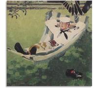 ZZYGGN GMGSW Estudio para Casa en permiso de Norman Rockwell Póster Arte mural vintage Pintura y grabados de lienzo de Norman Rockwell para decoración de fotos 30x30cm sin marco