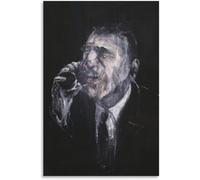 ZZYGGN GMGSW Hombre bebiendo de Francis Bacon Póster e impresiones Arte abstracto mural de Francis Bacon Pintura retro en lienzo para el hogar 40x55cmx1 sin marco