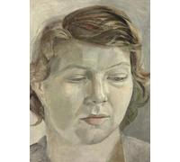 ZZYGGN GMGSW Lucian Freud《Retrato de Lady Scott》Cartel Estético de lienzo Arte mural Lucian Freud Grabados retro para decoración del hogar 40x55cm Sin marco