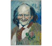 ZZYGGN GMGSW Pablo Picasso《Bibi-la-Puree》Arte mural de lienzo Póster de Pablo Picasso Impresiones abstractas Pintura vintage para decoración del hogar 40x55cmx1 Sin marco