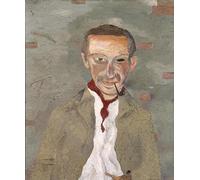 ZZYGGN GMGSW Póster de Lucian Freud《Untitled》Pintura Arte mural vintage Lucian Freud Grabados Cuadro abstracto en lienzo para la oficina 40x55cmx1 Sin marco