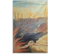 ZZYGGN GMGSW Pósters de William Blake《Cielo e Infierno》 Pintura abstracta de arte mural Grabados de lienzo de William Blake para decoración del salón 40x50cm sin marco