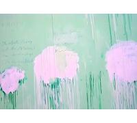 ZZYGGN GMGSW Sin título de Cy Twombly Póster e impresiones Arte abstracto mural Pintura de lienzo de Cy Twombly Cuadro moderno para decoración de oficina en casa 40x60cmx1 sin marco