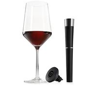 zzysh Conservador Vino y Tapón Vino - Sistema para Conservación de Vino con Argón - Mantiene tu Vino con Todo el Sabor una Vez Abierto