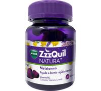 ZzzQuil Natura Melatonina Frutos Rojos 30 gominolas
