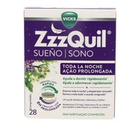 Vicks ZzzQuil Dormir Toda la Noche Tabletas x28