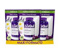 ZzzQuil Sueño, Gummies de Melatonina para Dormir, con Valeriana, Camomila, Vitamina B6 y Lavanda, Ayuda a Dormir Rápidamente*, Sabor Frutos del Bosque, Nueva Fórmula Vegana, 216 Gummies (3x72)