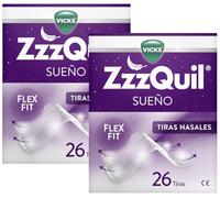 ZzzQuil Sueño Tiras Nasales Respira y Duerme Mejor 2x26 uds