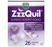 Vicks ZzzQuil Tiras Nasales para Dormir x26